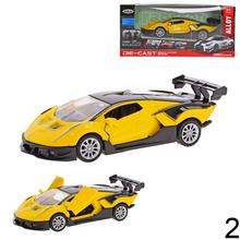 Sada kovových autíčok v troch farbách.