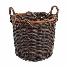 Kôš ratan s uchom 28x28x28/34cm SR-59-723.KR/m - FLORASYSTEM