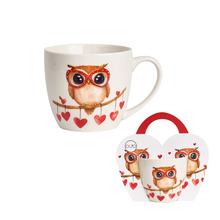 ŠÁLKA 460ml sova konárik - FLORASYSTEM