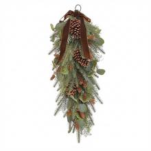 VIANOČNÝ PREVIS ČEČINA, EUCALYPT,ŠIŠKY 90CM - FLORASYSTEM
