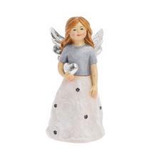 ANJEL SO SRDCOM SIV/STR POLY 6,8*6,5*13,5CM - FLORASYSTEM