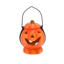 TEKVICA LAMPÁŠIK ORANŽOVÝ LED KERAMIKA 8*7,5*10CM - FLORASYSTEM