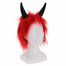 Parochňa červená s rohmi a vlasmi - FLORASYSTEM