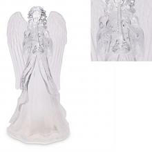 LED svetlo v tvare anjela, 15x11x23 cm.