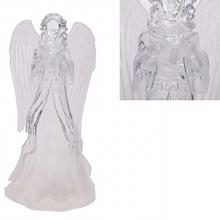 LED svetlo v tvare anjela, 15x11x23 cm.