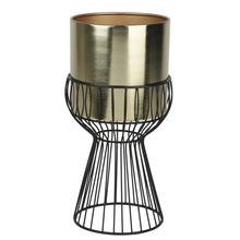Kvetináč obal/stojan kov pr.19,5/V40cm - FLORASYSTEM