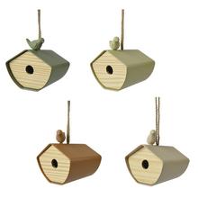 Kŕmidlo pre vtáky z bambusových pre vtáky, 4ass L.16.1cm W.14.5cm H.12cm - FLORASYSTEM