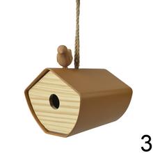 Kŕmidlo pre vtáky z bambusu v štyroch farbách.