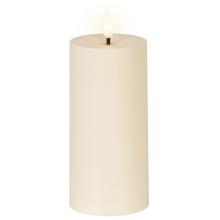 Solárna sviečka plastová stabilná D.7cm H.15cm - FLORASYSTEM