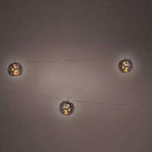 Solárne plastové párty osvetlenie s efektom ohňa a plameňa D.7.5cm L.175cm H.8.5cm