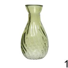 Váza zo skla, priehľadná, 4-farebná, akryl V10/pr.5,5cm