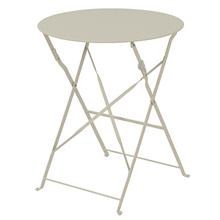 Stôl záhradný /stoličky 2ks biela vonkajšia oceľová súprava Helsingborg V71/pr.60cm