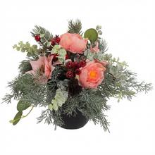KVETINÁČ PIVONKY,POINSETIE RUŽ.,ČEČINA,ZELEŇ 20CM - FLORASYSTEM