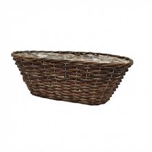 OBAL PRÚTIE OVÁL HNEDÝ 49*20*18CM - FLORASYSTEM