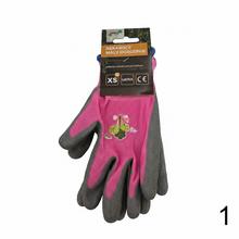 Detské záhradnícke rukavice v mixe farieb.