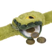 Náramok s kapsičkou so zipsom v tvare dinosaura