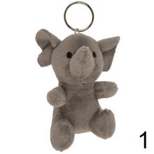 Kovová kľúčenka so zvieratami zo safari