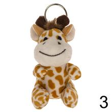 Kovová kľúčenka so zvieratami zo safari