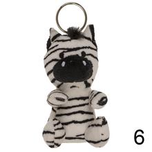 Kovová kľúčenka so zvieratami zo safari