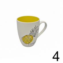 Šálka s ovocným vzorom, 340ml