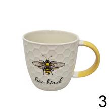 Šálka porc 355ml mix vzor s kvetinovým a včelím motívom.