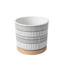 OBAL OSLO LINES/WOOD 13CM - FLORASYSTEM