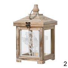 Lampáš z jedľového dreva 3ass FSC 100% 17,5/17,5/V30cm