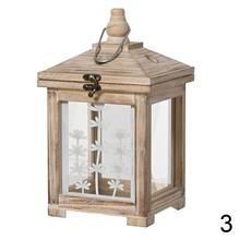 Lampáš z jedľového dreva 3ass FSC 100% 17,5/17,5/V30cm