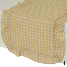 Obrus polyes volán 32x140cm 3ass