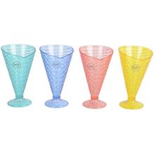 Pohár na zmrzlinu pr.9,7/V16,5cm 4ass - FLORASYSTEM