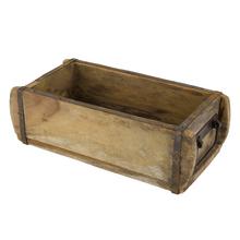 Korýtko recyklované drevo s rukoväťou 32x15x10cm - FLORASYSTEM