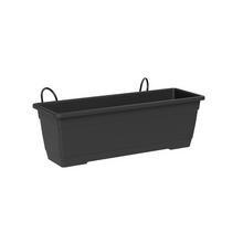 HRANTÍK BIRKA S DRŽIAKOM 40 WR KIT BLACK 40X17XV16CM/6,5L - FLORASYSTEM