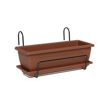 HRANTÍK S DRŽIAKOM NARA 80 KIT CLAY 80X20XV16CM/16L - FLORASYSTEM