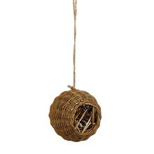Hniezdo prútie záves tm hnedý v17/pr.17cm - FLORASYSTEM