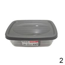 Plastová nádoba 0,6l s vrchnákom v mix farbách.