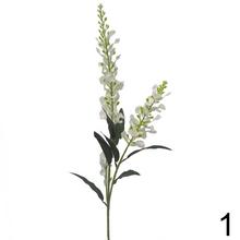 Umelé kvety Delphinium mix v troch farbách.