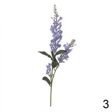 Umelé kvety Delphinium mix v troch farbách.
