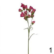 Umelé kvety Campanula mix v rôznych farbách.