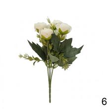 Umelé kvety ranunculus v mixe, 6 kusov, 29 cm.