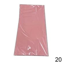 Transparentná fólia 58cmx58cm v rôznych farbách.