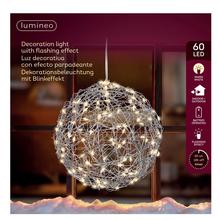 LED guľa s priemerom 15 cm, 3 rôzne varianty