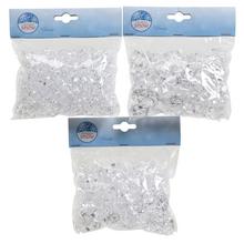 POSYP ľadové kocky akryl 200gram 3ass 1,2x1,5cm - FLORASYSTEM