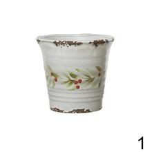 Obal terracotta s vianočným motívom, set 3 kusy.