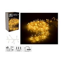 Led240 silver drôt ww/iner,out/ - FLORASYSTEM