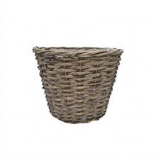 OBAL PRÚTIE OKRÚHLY SIVÝ 26*20CM - FLORASYSTEM
