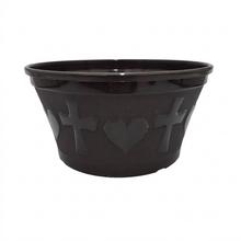 062 MISA SRDCE GRAFIT 25xV13,5CM - FLORASYSTEM