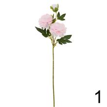 Umelé kvety pivónie v mixe, 70 cm.