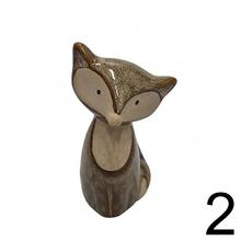 LÍŠKA PORCELÁN 5.2*5*9.5CM MIX
