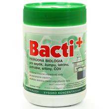 Bacti+ 500g - prírodná biológia pre septik, žumpu a latrínu.