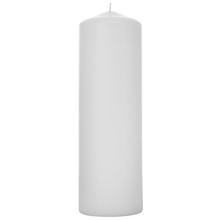 Biely hladký sviečka valec 80x250